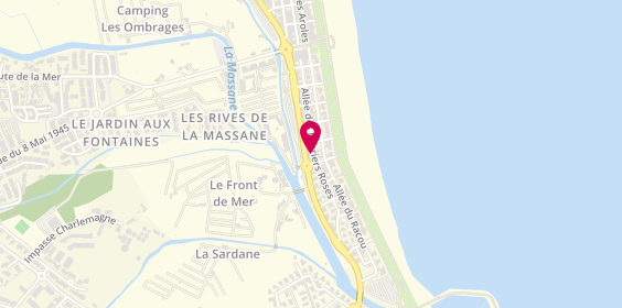 Plan de Pizz'High, 33 Bis avenue du Grau, 66700 Argelès-sur-Mer