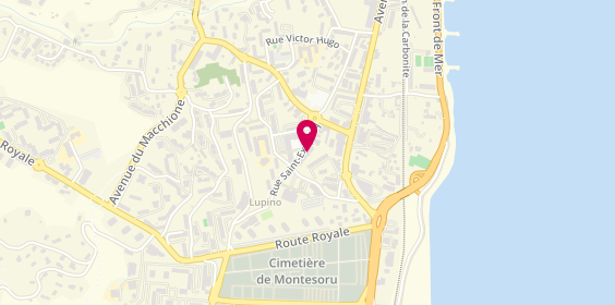 Plan de Phant'Asia, 7 Rue Saint-Exupéry, 20600 Bastia