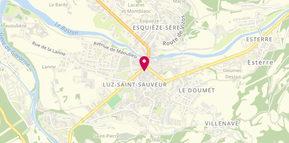 Plan de Sajous et Fils, 2 Place Auge de Coufitte, 65120 Luz-Saint-Sauveur