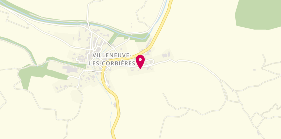 Plan de Le Corbierou, 12 chemin de Fraisse, 11360 Villeneuve-les-Corbières