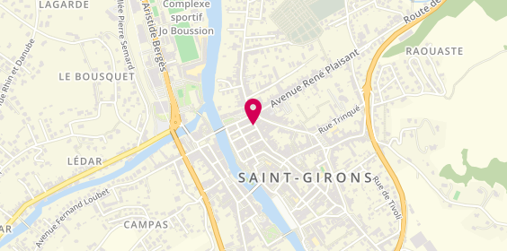Plan de Boucherie Sirgant Daniel, 57 Rue de la République, 09200 Saint-Girons