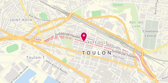 Plan de La Boutique Chenel, 123 avenue Vauban, 83000 Toulon