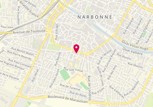 Plan de Boulangerie Hays, 18 Boulevard Doct Lacroix, 11100 Narbonne