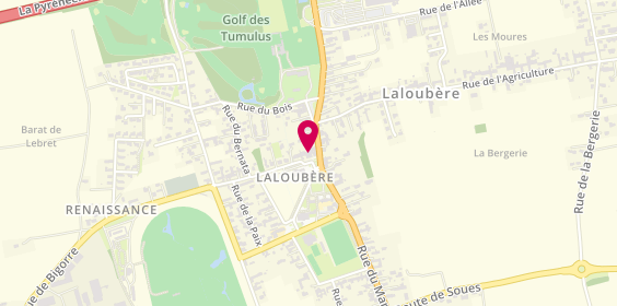 Plan de Roberto la Bonne Fourchette, 5 Rue de la Fontaine, 65310 Laloubère