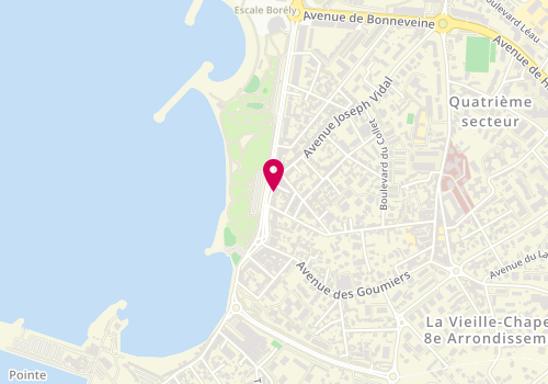 Plan de Question de Goût, 147 avenue Joseph Vidal, 13008 Marseille