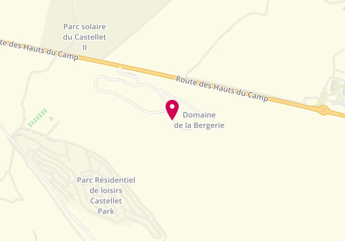 Plan de Le Moulin de Malte du Castellet, 6307 Route Hauts du Camp National, 83330 Le Castellet