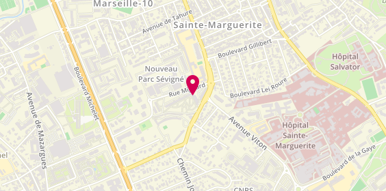 Plan de Boucherie Avarello, 14 avenue de la Magalone, 13009 Marseille
