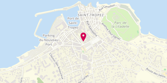 Plan de Casacri la Maison des Jumeaux, 20 Rue Etienne Berny, 83990 Saint-Tropez
