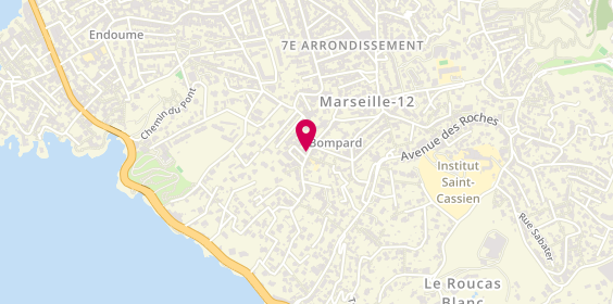 Plan de SBRANA Jean Marc Albert, 148 Boulevard Bompard, 13007 Marseille