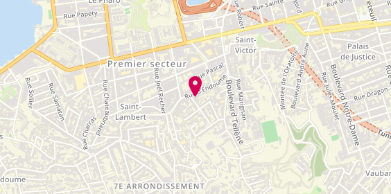 Plan de Chez BIBI, 95 Rue d'Endoume, 13007 Marseille