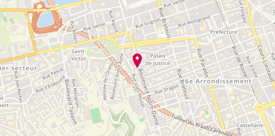 Plan de Ludivine (Le Fournil Notre Dame), 38 Boulevard Notre Dame, 13006 Marseille