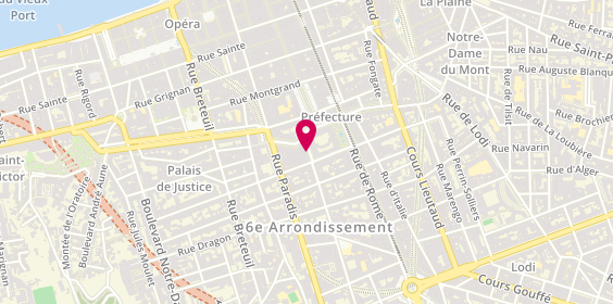 Plan de Dwish, 2 Rue Edmond Rostand, 13006 Marseille