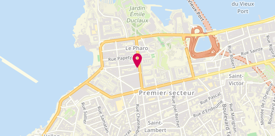 Plan de Groupe Charcuterie Pasteur, 36 avenue Pasteur, 13007 Marseille