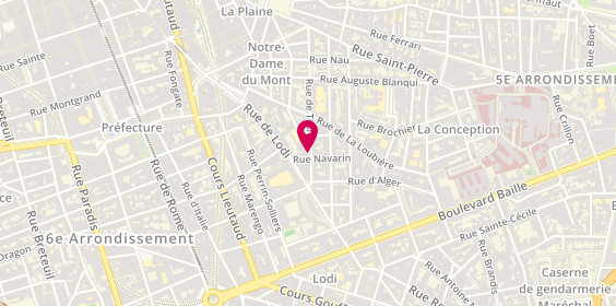 Plan de Tapas Box, 68 Rue de Tilsit, 13006 Marseille
