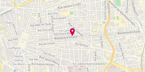 Plan de Valange Traiteur, 137 Boulevard Chave, 13005 Marseille