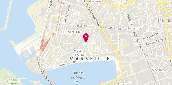 Plan de L'Imprevu, 4 place Daviel, 13002 Marseille