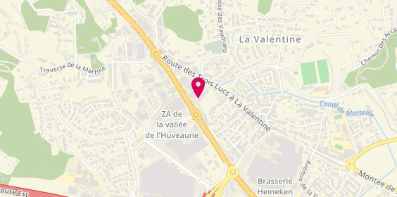 Plan de Boulangerie Ange, 256 Route des 3 Lucs
Av. Des Peintres Roux, 13011 Marseille