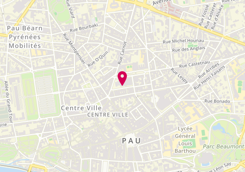 Plan de Maison Larrieu, Rue de la République, 64000 Pau