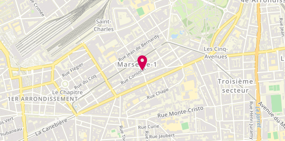 Plan de La Banettine, 102 Rue Consolat, 13001 Marseille