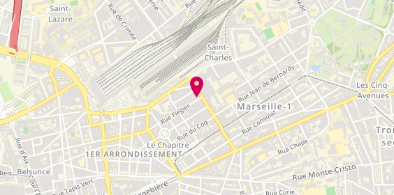 Plan de La Marmite Joyeuse, 33 Boulevard National, 13001 Marseille
