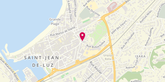 Plan de Mezze Ona, 52 Boulevard Victor Hugo, 64500 Saint-Jean-de-Luz