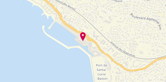 Plan de Poissonnerie Santa Lucia, 2 Place Amiral Ortoli Port, 83700 Saint-Raphaël
