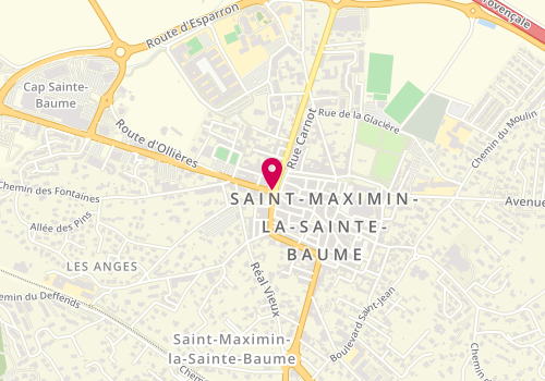 Plan de Roland Paix traiteur, Zone Artisanale la Laouve, 83470 Saint-Maximin-la-Sainte-Baume