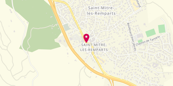 Plan de Les Remparts, 24 Place Neuve, 13920 Saint-Mitre-les-Remparts