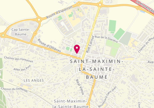 Plan de Les Trois Petits Cochons, Rue Gutemberg, 83470 Saint-Maximin-la-Sainte-Baume