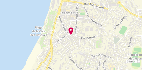 Plan de Rôtisserie Bibi, 52 Rue d'Espagne, 64200 Biarritz