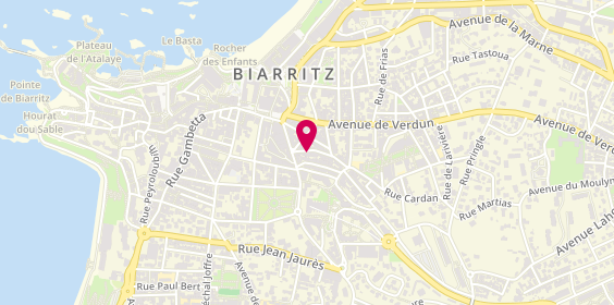 Plan de Chez Scott, 4 Rue Jean Bart, 64200 Biarritz