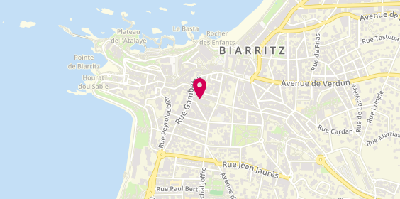 Plan de Les Saveurs de Margot, Rue des Halles, 64200 Biarritz
