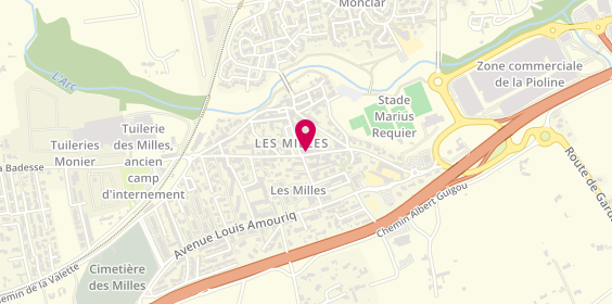 Plan de MILLE Lionel, 3 Avenue Albert Couton, 13290 Aix-en-Provence