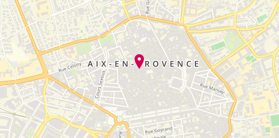 Plan de Nourian Traiteur, 5 Rue des Cordeliers, 13100 Aix-en-Provence