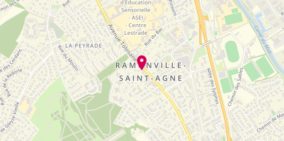 Plan de Les Antilles Chez Soi, 75 avenue Tolosane, 31520 Ramonville-Saint-Agne