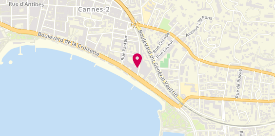 Plan de Le Speakeasy, 22 Rue Latour Maubourg, 06400 Cannes