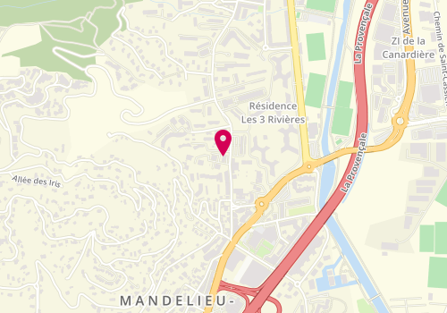 Plan de Label Boucherie Magali, 293 avenue Janvier Passero, 06210 Mandelieu-la-Napoule