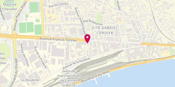 Plan de Myam-Yam, 145 avenue Francis Tonner, 06150 Cannes