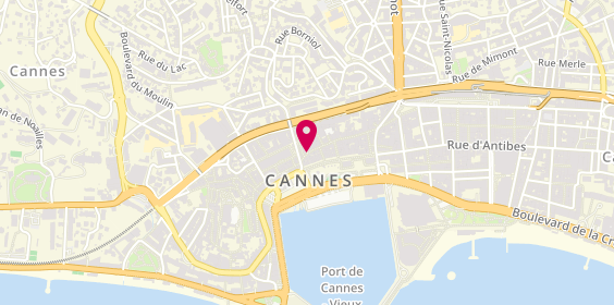 Plan de Patisserie Ernest, 52 Rue Meynadier, 06400 Cannes