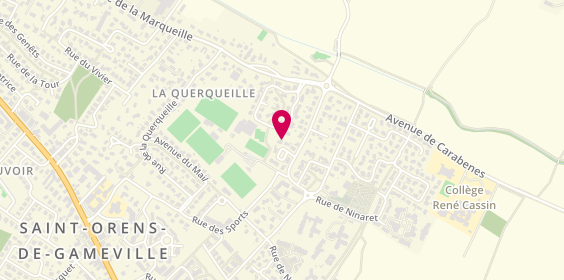 Plan de Les Petits Plats Dans Les Grands, 6 Place Augustin Labouilhe, 31650 Saint-Orens-de-Gameville