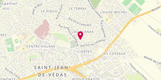 Plan de Le Forunil de Saint Jean, 1 Rue Fontaine de l'Hospital, 34430 Saint-Jean-de-Védas