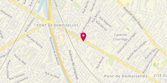 Plan de Mets Racines, 64 avenue Antoine de Saint-Exupéry, 31400 Toulouse