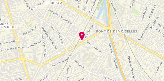 Plan de L'Ateliette, 49 avenue Crampel, 31400 Toulouse