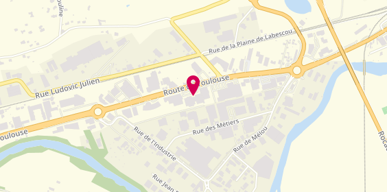 Plan de Boucherie des Eleveurs de l'Antan, 59 Route de Toulouse, 81100 Castres