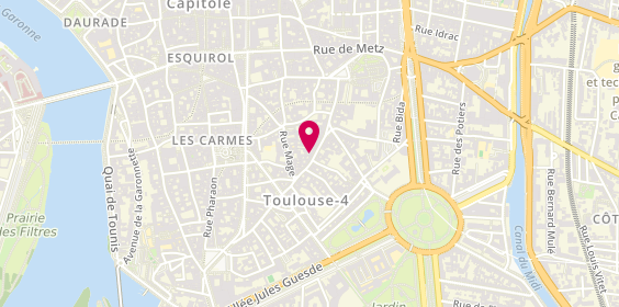 Plan de L'émulsion, 21 Rue Perchepinte, 31000 Toulouse