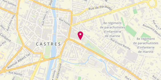 Plan de Brasserie Marso, 23 place Soult, 81100 Castres