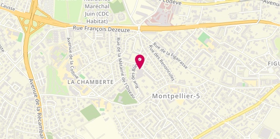 Plan de Bo&Co Livraison de repas en bocaux - Traiteur événementiel- Pâtisserie, 10 Rue des Azalées, 34070 Montpellier
