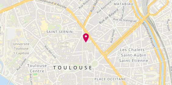 Plan de Boucherie Traiteur Regis, 25 place Victor Hugo, 31000 Toulouse