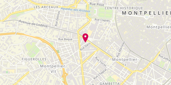 Plan de Boucherie le Royaume, 4 Rue du Faubourg Figuerolles, 34070 Montpellier