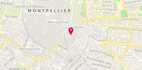Plan de Délices du Liban, 3 Rue Vanneau, 34000 Montpellier
